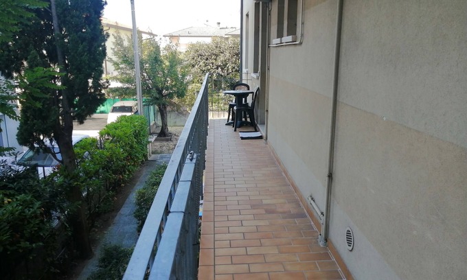 Jesolo Apartment | Apartment 'Euroholiday Village 3A' with Private Terrace, Shared Garden and Wi-Fi