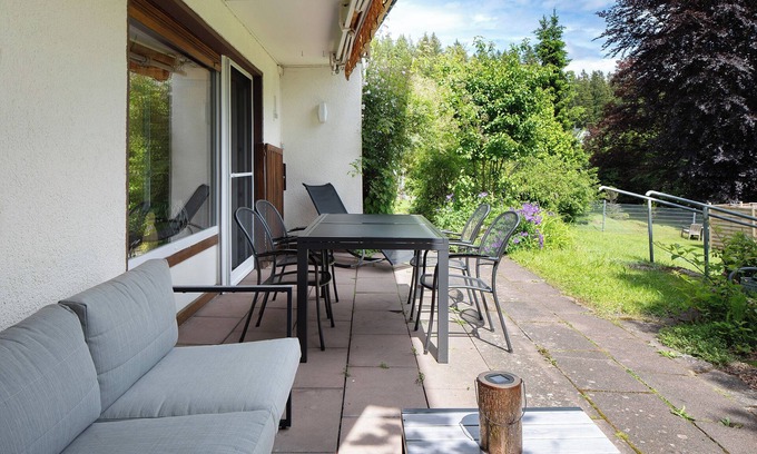 Titisee-Neustadt Apartment | Apartment Ferienresidenz Gartentraum Titisee with Mountain View, Private Terrace and Wi-Fi