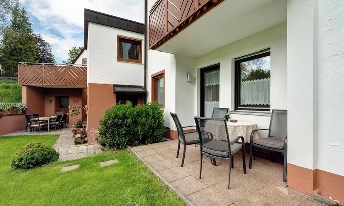 Kniebis Apartment | Apartment 'Ferienwohnung C, 45 Qm' with Private Terrace, Shared Garden and Wi-Fi