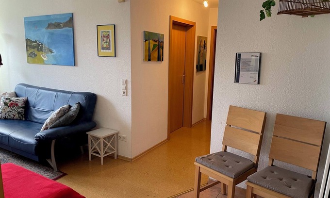 Krautheim Apartment | Apartment 'Ferienwohnung Ingrid Rautenberg' with Private Terrace, Private Garden and Wi-Fi