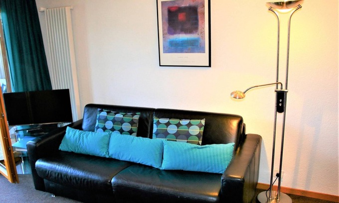 Nendaz Apartment | Apartment in Veysonnaz with balcony