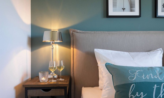 Drei Apartment | Apartment 'Komfort-Appartement Strandperle' with Sea View, Private Terrace and Wi-Fi