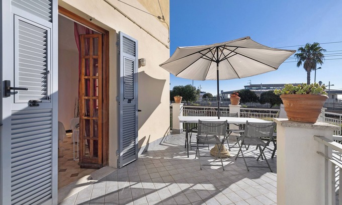 Loano Apartment | Apartment 'La Casa Di Carlotta' with Private Terrace, Wi-Fi and Air Conditioning