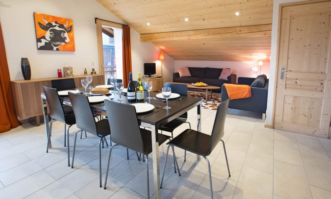 Montriond Apartment | Apartment la Ranche, Montriond. 3 bedrooms, sleeps 7 people