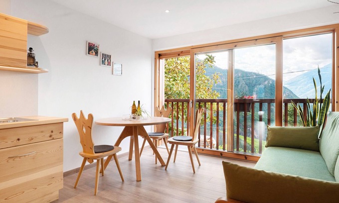 Bolzano Apartment | Apartment 'Lärche' with Mountain View, Shared Terrace and Wi-Fi