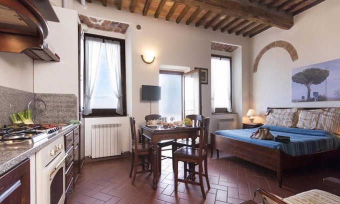Roccatederighi Apartment | Apartment Loft with Panoramic view and Swimming pool