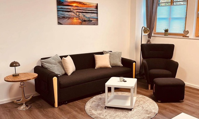 Eggesin Apartment | Apartment 'Lütten Ankerplatz' with Private Terrace and Wi-Fi