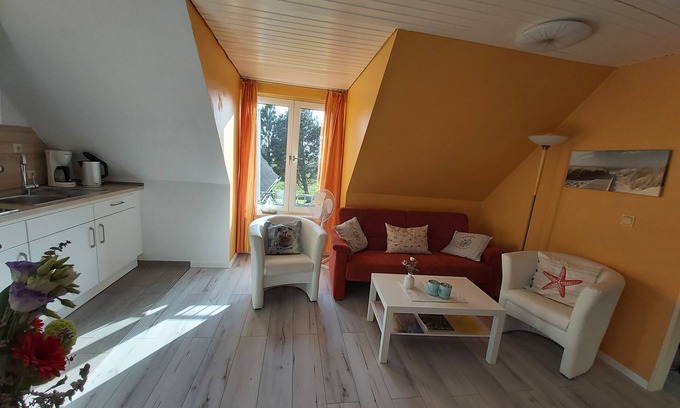 Bensersiel Apartment | Apartment Möwenreich - guest house Schackmann