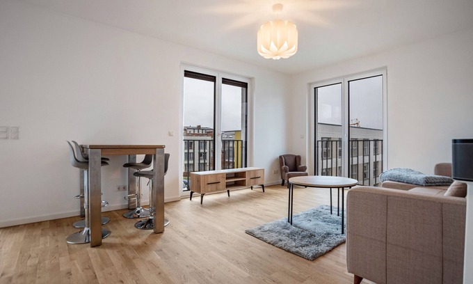 Greifswald Apartment | Apartment 'Modernes Loft In Greifswald' with Balcony and Wi-Fi