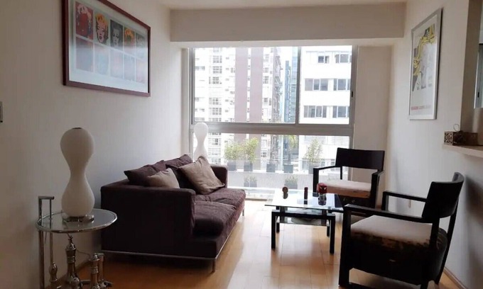 Polanco Apartment | Apartment on the 12th floor, with view 2 min from the Soumaya Museum.