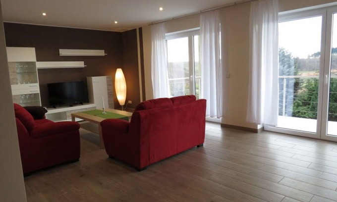 Saupsdorf Apartment | Apartment on the ground floor on the Wachberg