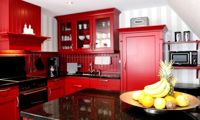 Rhode Apartment | Apartment 'Panoramablick' with Balcony and Wi-Fi