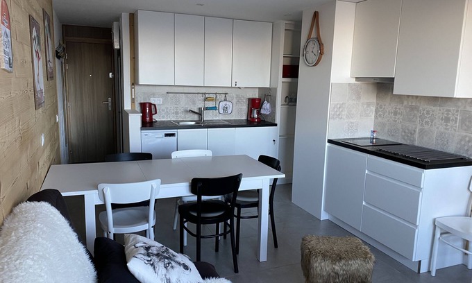Plagne Centre Apartment | Apartment Plagne Center 5/7 pers - Mt Blanc view - 50m from the snow front