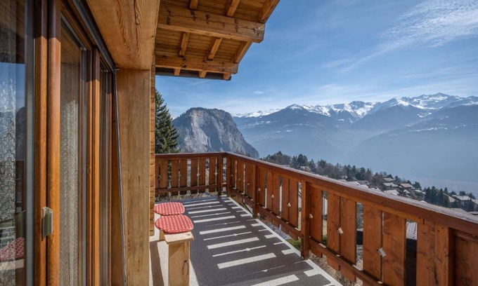 Ovronnaz Apartment | Apartment Plein Soleil A 10 by Interhome