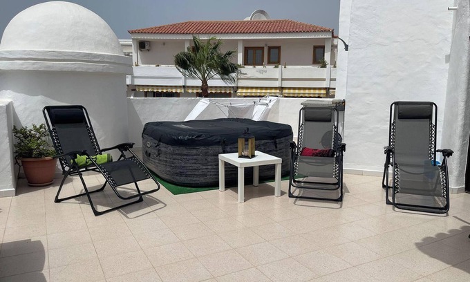 San Eugenio Apartment | Apartment - Sleeps 4 - Jacuzzi - Terrace - Pool