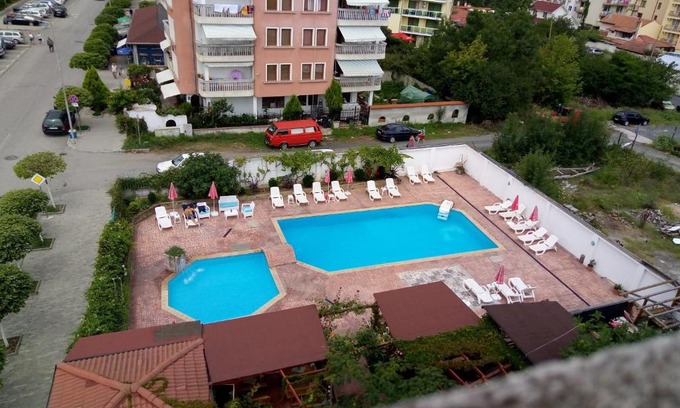 Primorsko Apartment | Apartment Terrace under the stars