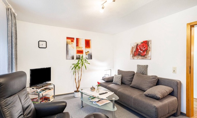 Sorpetal Apartment | Apartment 'Typ B' with Mountain View, Shared Terrace and Wi-Fi