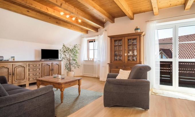 Kressbronn Apartment | Apartment “Ursula Hiemer 1” with Lake and Mountain View and Wi-Fi
