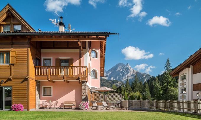 Canazei Apartment | Apartment 'Villa Lory 2' with Mountain View, Private Terrace and Wi-Fi