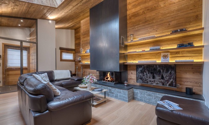 Megeve Apartment | Apartment with garden in the heart of Megève village