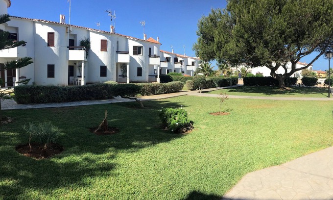 Cala en Forcat Apartment | Apartment with pool near the beach and minutes from Ciutadella