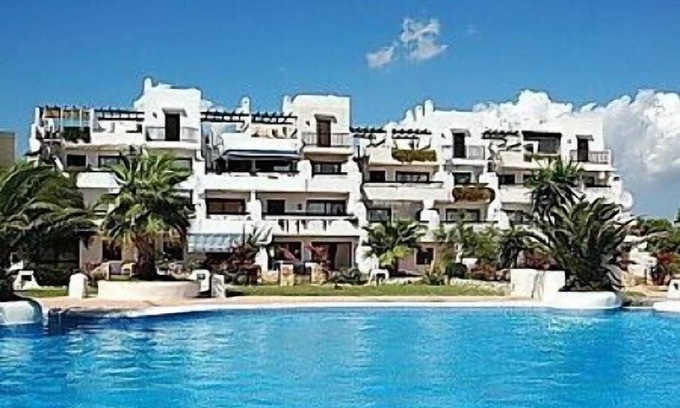 Cala d'Or Apartment | Apartment with terrace and private garden, complex beautiful gardens and pools