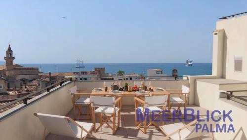 Monti-Sion Apartment | Aparttime Palma mit 3 MeerBlick Dach-Terrassen