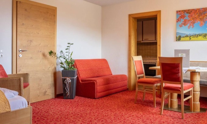 Schildlehen Apartment | App. 207 - 1 Schlafzimmer, Wohn-/schlafraum, Bad - Hotel Appartement Hochkönig