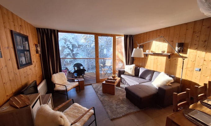 Montchavin Apartment | Appart Duplex/La Plagne, Montchavin/3 Chambres, 8 Pers/Pied des Pistes