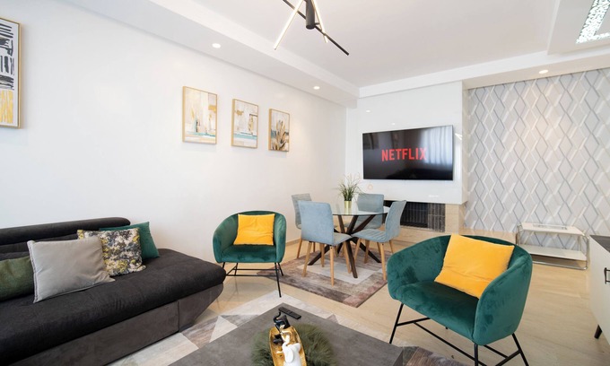 Casablanca Apartment | Appart Luxe confort ,Centre Casablanca, Proche CFC