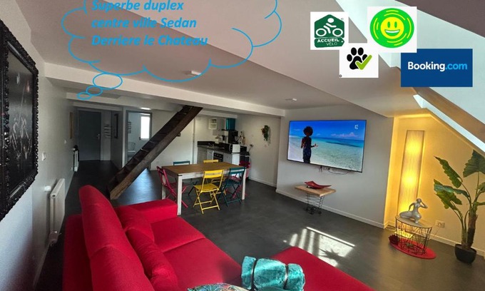 Sedan Apartment | Appart stylé très spacieux Sedan 4E