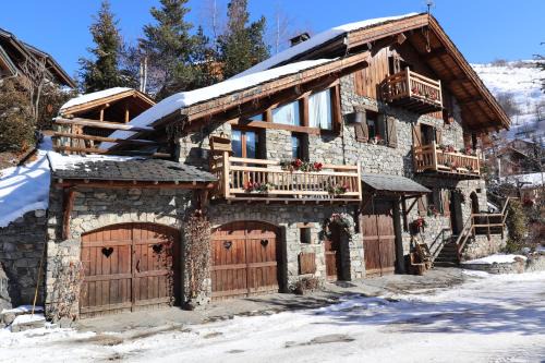 Saint-Martin-de-Belleville Apartment | Appartement cosy pour 4 personnes en chalet de pierres