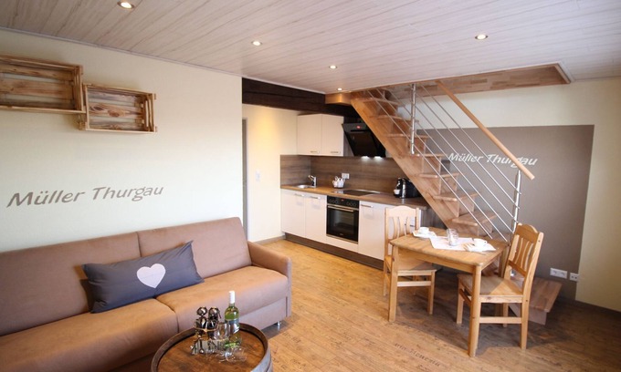 Immenstaad am Bodensee Apartment | Appartement Müller Thurgau, 35 qm mit 1 Schlafzimmer, max. 3 Personen