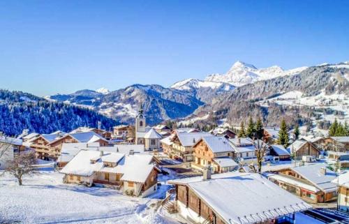 Notre-Dame-de-Bellecombe Apartment | Appartement confortable avec vue sur la montagne