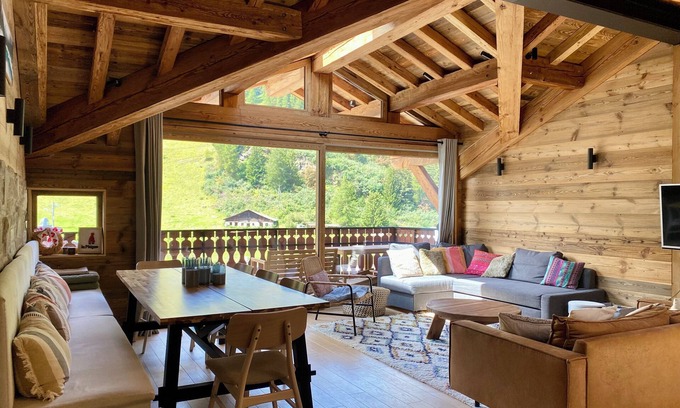 Plagne 1800 Apartment | Appartement 100 m2 vue Pistes au Cœur de Plagne 1800