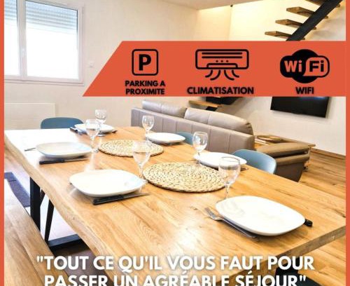 Montceau-les-Mines Apartment | Appartement 3 chambres