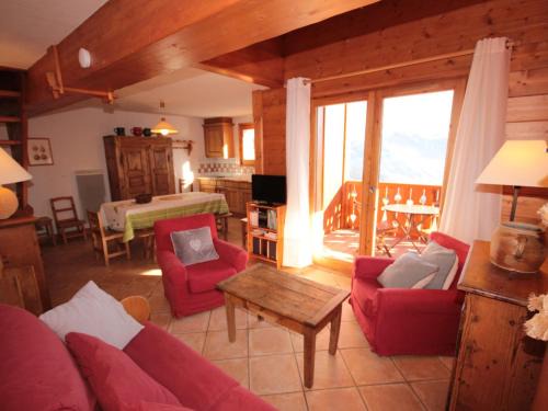 Bisanne 1500 Apartment | Appartement 4 pièces mezzanine avec balcon, équipements complets, animaux admis, parking couvert. - FR-1-293-64