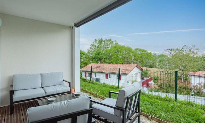 Arcangues Apartment | Appartement Arcangues, 2 pièces, 4 personnes - FR-1-3-509