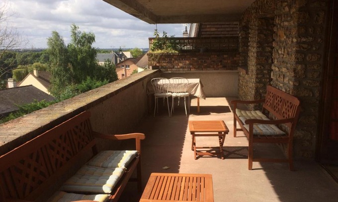 Mons - Plaine basse Apartment | Appartement avec terrasse pour 4 personnes