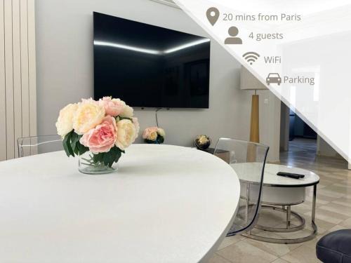 Le Tremblay Apartment | Appartement chaleureux avec balcon - Champigny