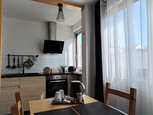 Faubourg North Apartment | Appartement centre ville avec parking privatif