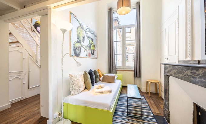 Carmes Apartment | Appartement Chevron - Welkeys