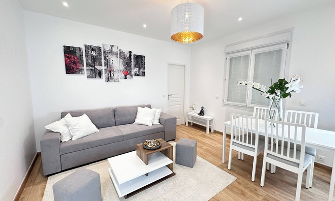 Aulnay-sous-Bois Apartment | Appartement Cosy Proche Paris - Parking Gratuit