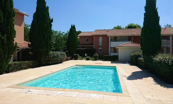 Dax Apartment | Appartement cosy à Dax avec piscine partagée - 65 m².