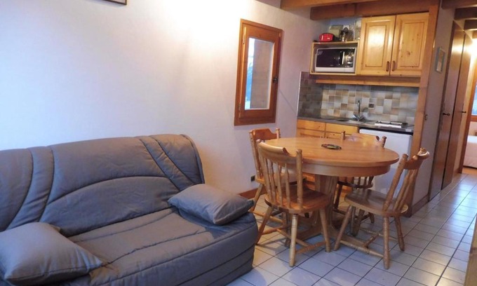Crest-Voland Apartment | Appartement cosy 6 pers à 300m des pistes avec garage et mezzanine - Crest-Voland - FR-1-595-80