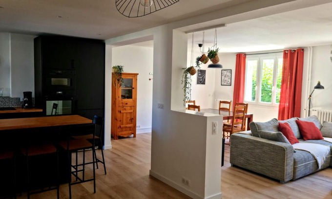 Saint-Jean Apartment | Appartement Cosy Caen