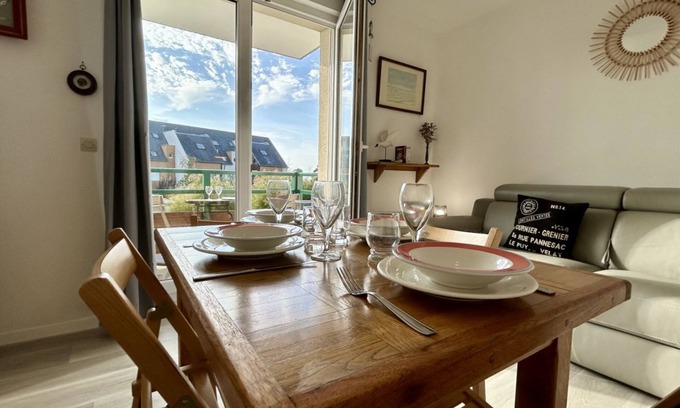 Le Crotoy Apartment | Appartement de Rêve Avec Vue sur la Baie de Somme - Idéal Pour 4 Personnes
