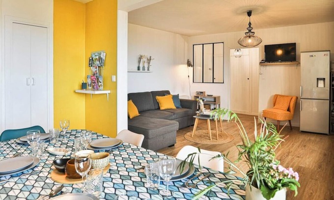 La Chaume Apartment | Appartement vue côte sauvage
