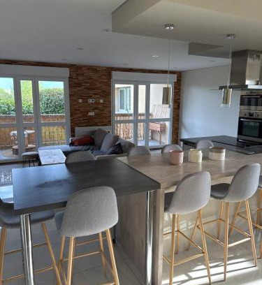 Patrotte Metz-Nord Apartment | Appartement moderne à Metz 76 m², climatisé