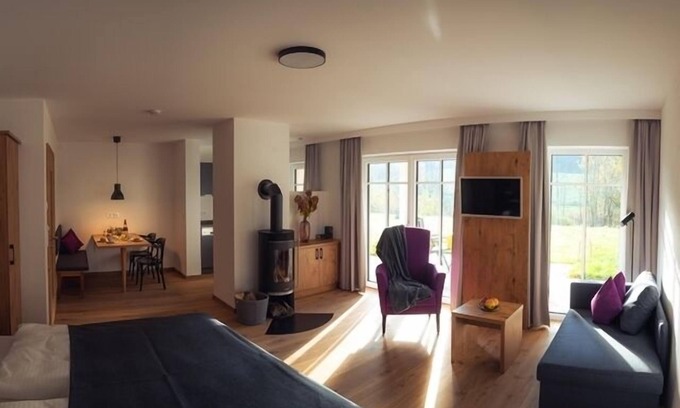 Kiefersfelden Apartment | Appartement Naturgarten bis Max. 3 Pers. 53 - 57 qm